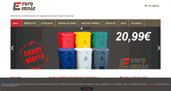 Desktop Screenshot of eurosanic.com